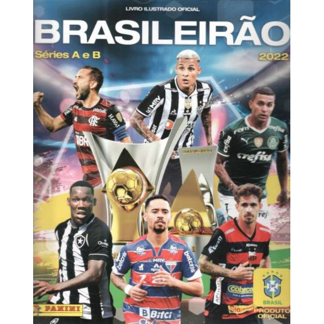 CAMPEONATO BRASILEIRO 2022 ÁLBUM CAPA CARTÃO VAZIO LOTE DE