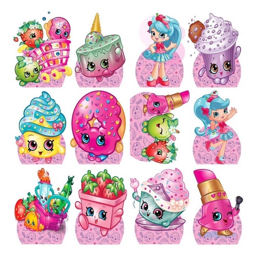 Shopkins Displays De Festa De Cm Totens Shopee Brasil