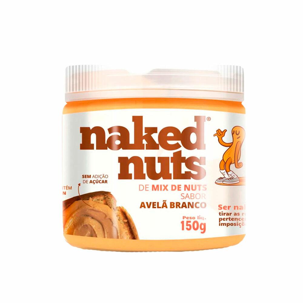 Pasta Mix de Nuts e Avelã Branco Naked Nuts 150g Shopee Brasil