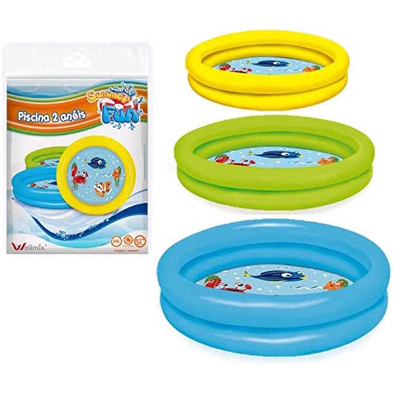 Mini Piscina Infantil Infl Vel Banheira Para Bebe Resistente Desconto