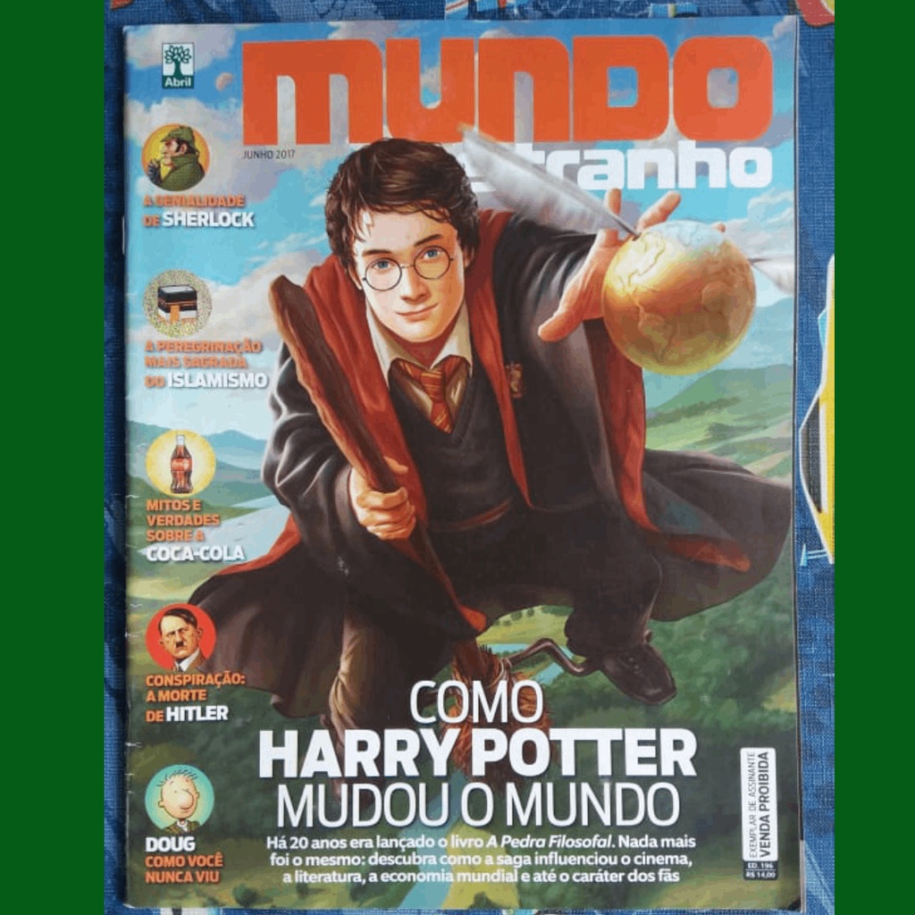 Como Harry Potter Mudou O Mundo Revista Mundo Estranho Ed 196