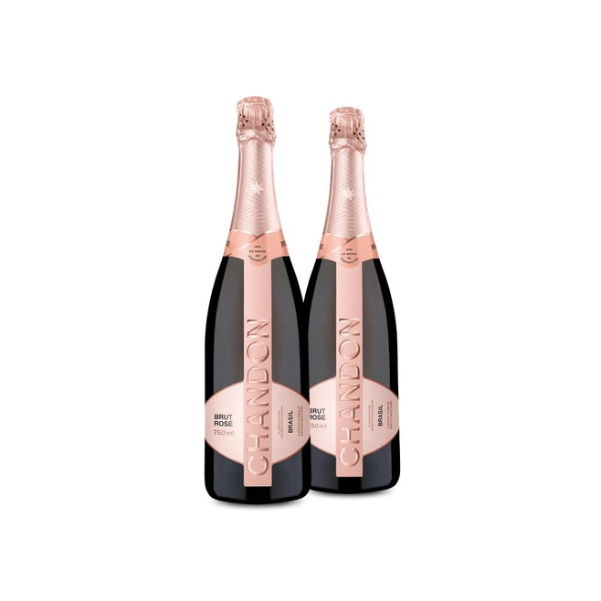 Kit Espumante Chandon Rosé Brut 2 Garrafas Shopee Brasil