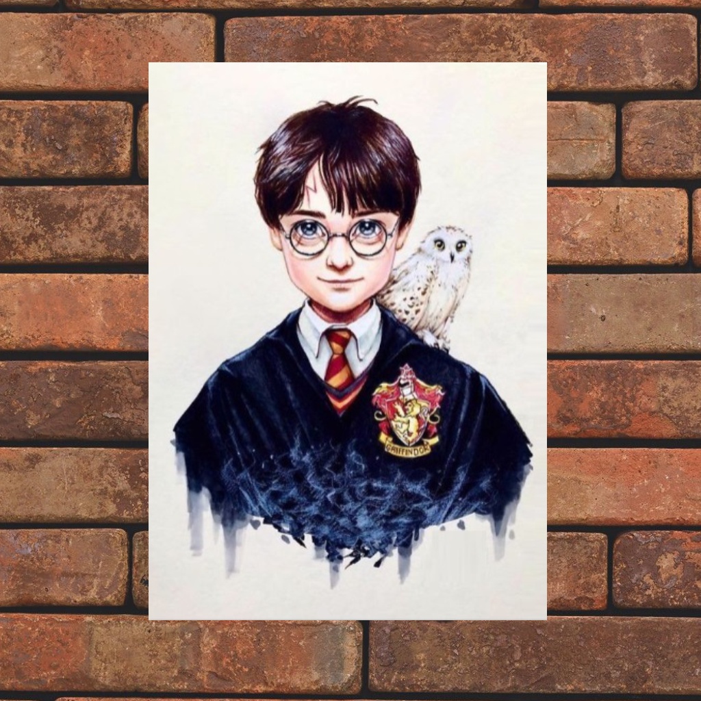 Placa Decorativa Harry Potter Em MDF Shopee Brasil