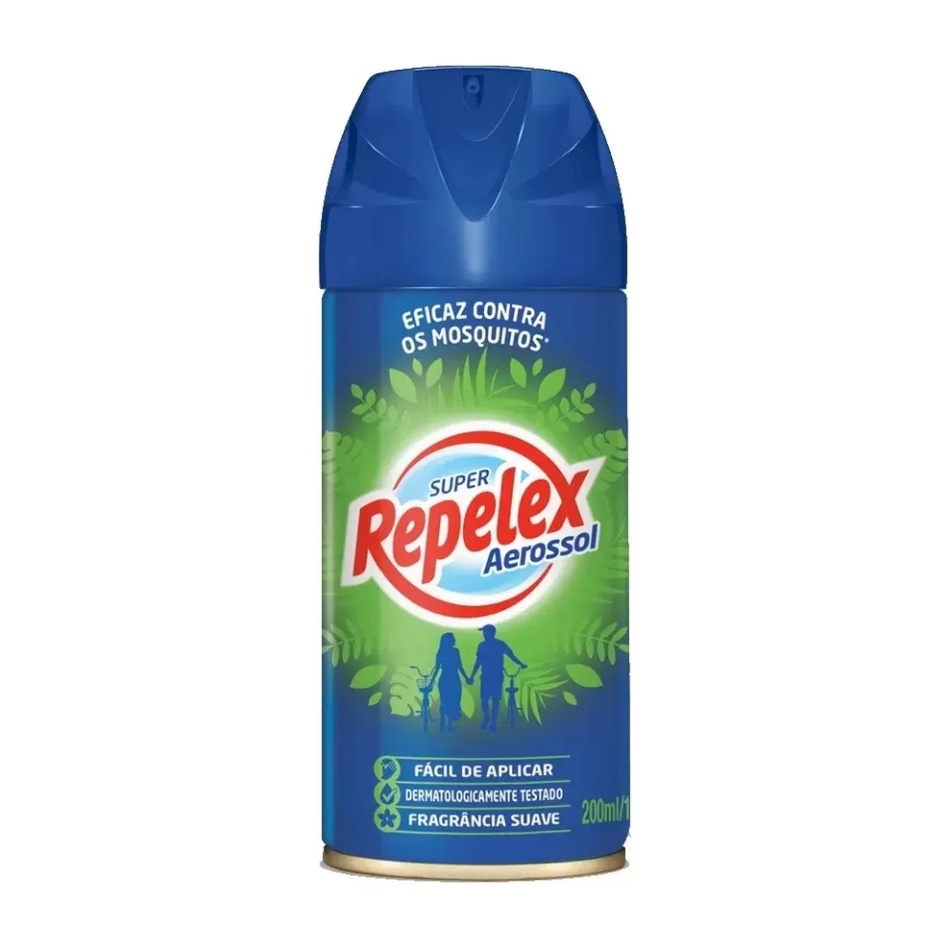 Repelente De Insetos Repelex Super Reckitt Benckiser Aerossol 200ml