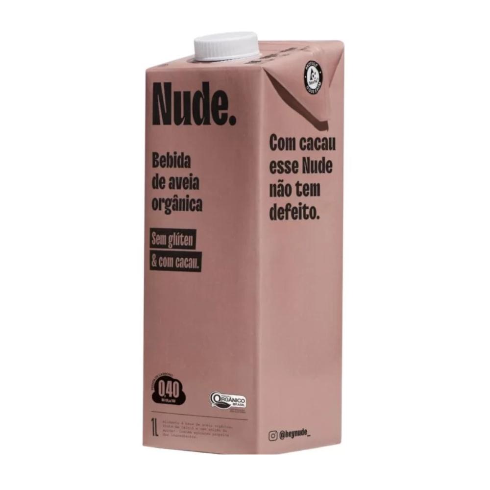 Bebida de Aveia Orgânica Cacau Nude L Shopee Brasil