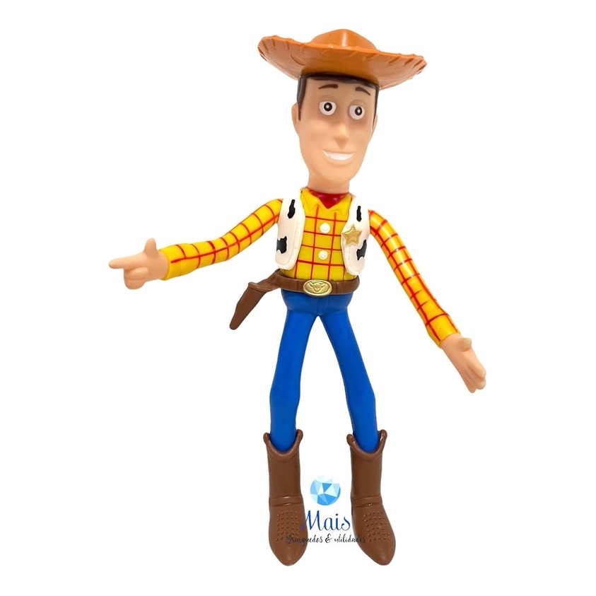 Boneco Brinquedo Infantil Woody Cowboy Toy Story Cm Vinil Shopee Brasil