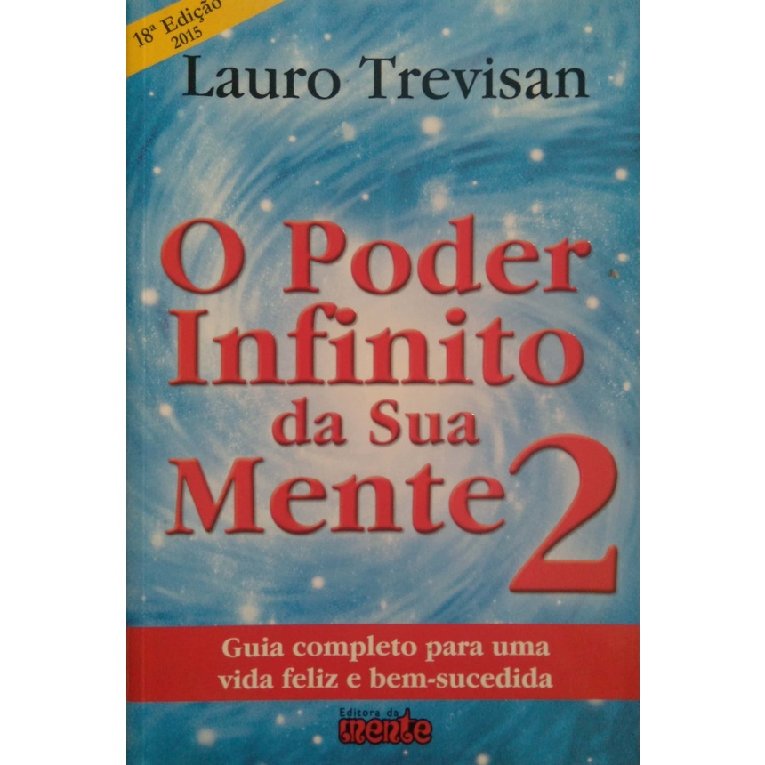 O Poder Infinito Da Sua Mente 2 Lauro Trevisan Shopee Brasil