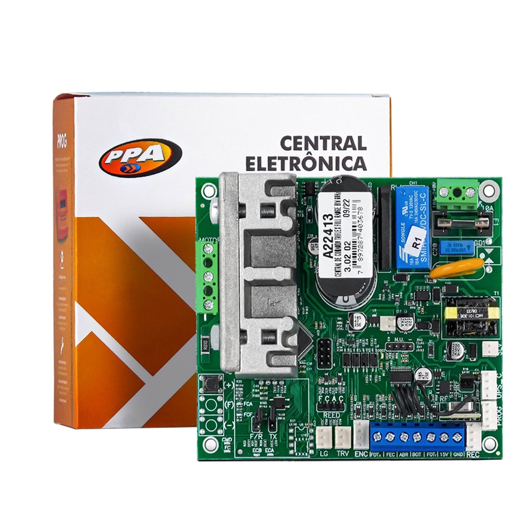 Placa Ppa Central Aceleradora Triflex Full Range 433mhz Motor PPA Jet