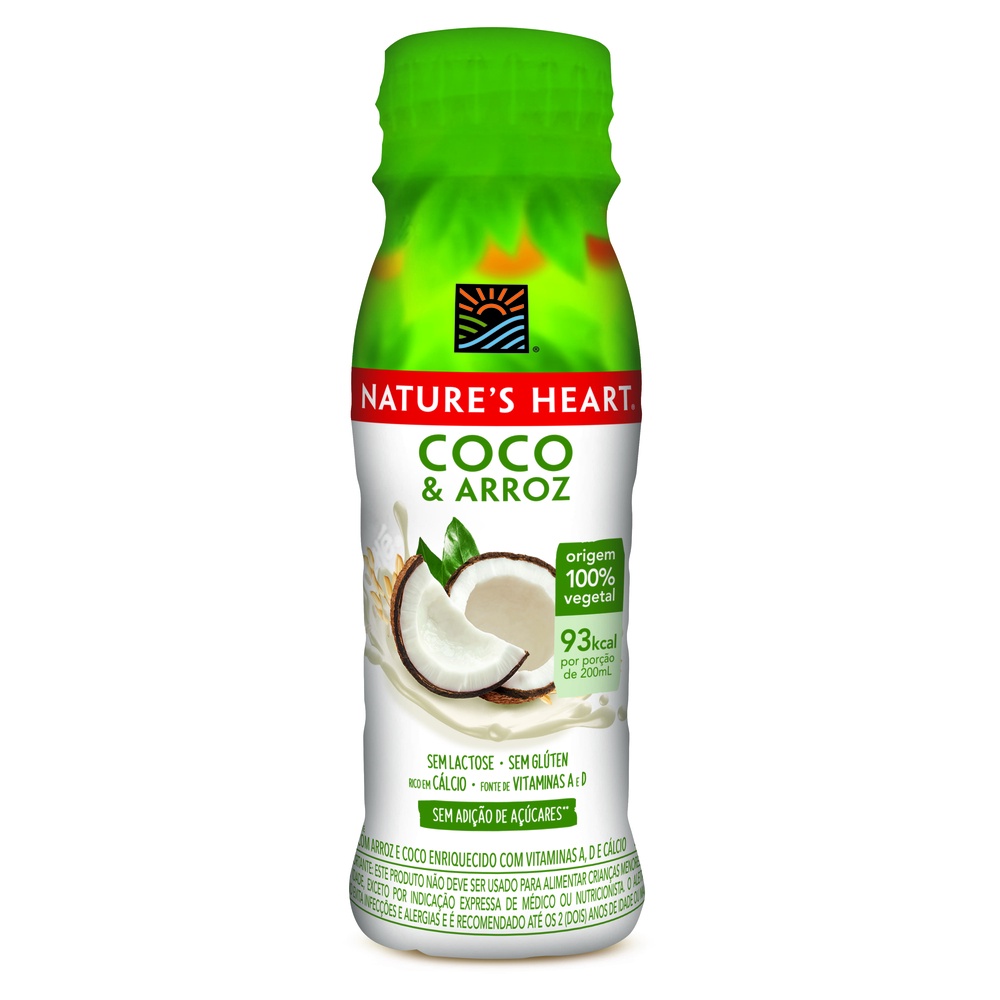 NATURES HEART BEBIDA COCO 180ML Shopee Brasil