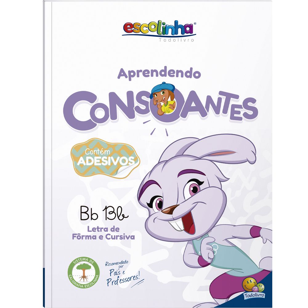 Escolinha Atividades De Apoio Escolar Consoantes Todolivro Shopee Brasil