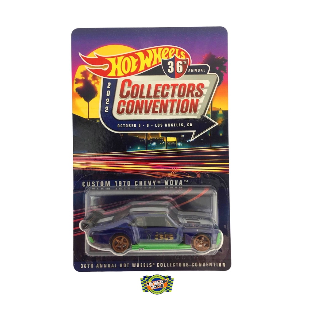 HOT WHEELS CUSTOM 1970 CHEVY NOVA 36TH ANNUAL COLLECTORS CONVENTION