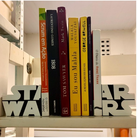 Suporte De Livros Star Wars Shopee Brasil