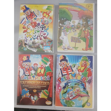 Coleção Patati Patatá 2 cds 4 dvds Shopee Brasil