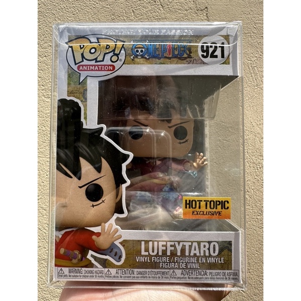 Funko Pop One Piece Luffytaro Metallic 921 Hot Topic Exclusive