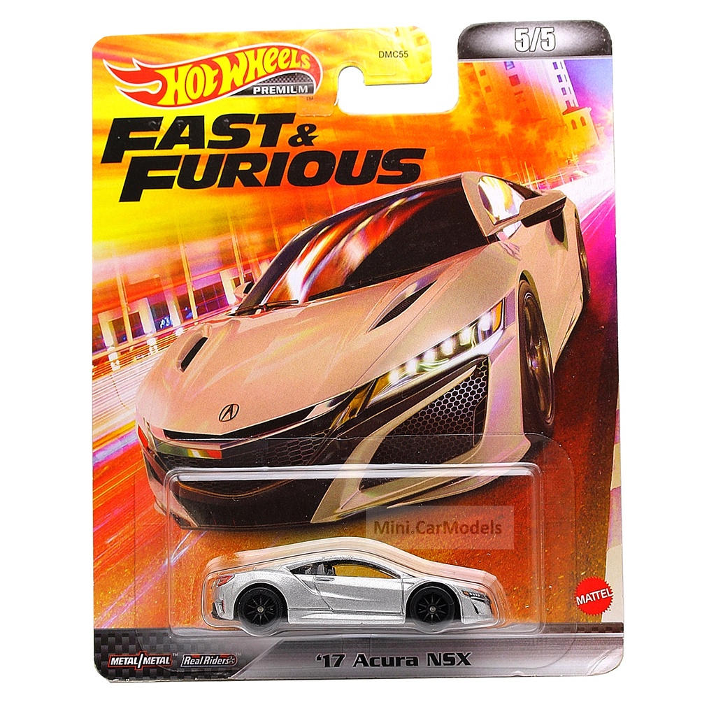 Hot Wheels Premium Acura Honda Nsx Fast Furious Velozes Furiosos