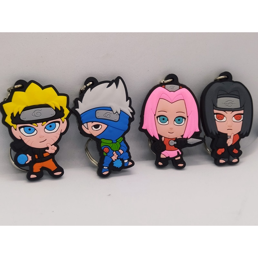 Kit De Chaveiros Do Naruto Personagens Principais Naruto Anime