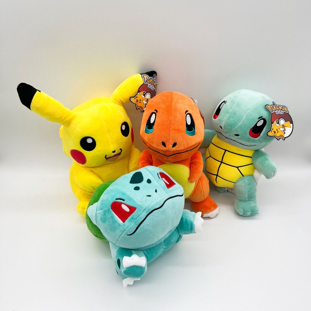 Novo Pok Mon Plush Doll Jenny Turtle Pikachu De Cm Pokemon