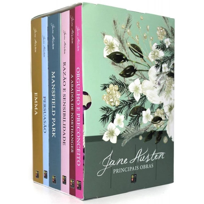 Box 6 Livros Jane Austen Principais Obras Shopee Brasil