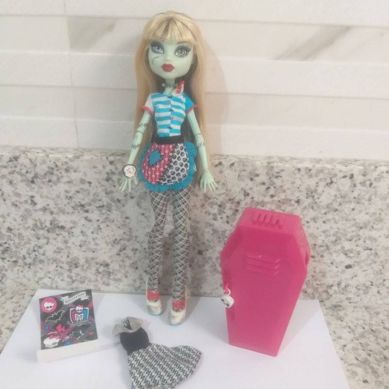 Boneca Monster High Frankie Classroom Shopee Brasil