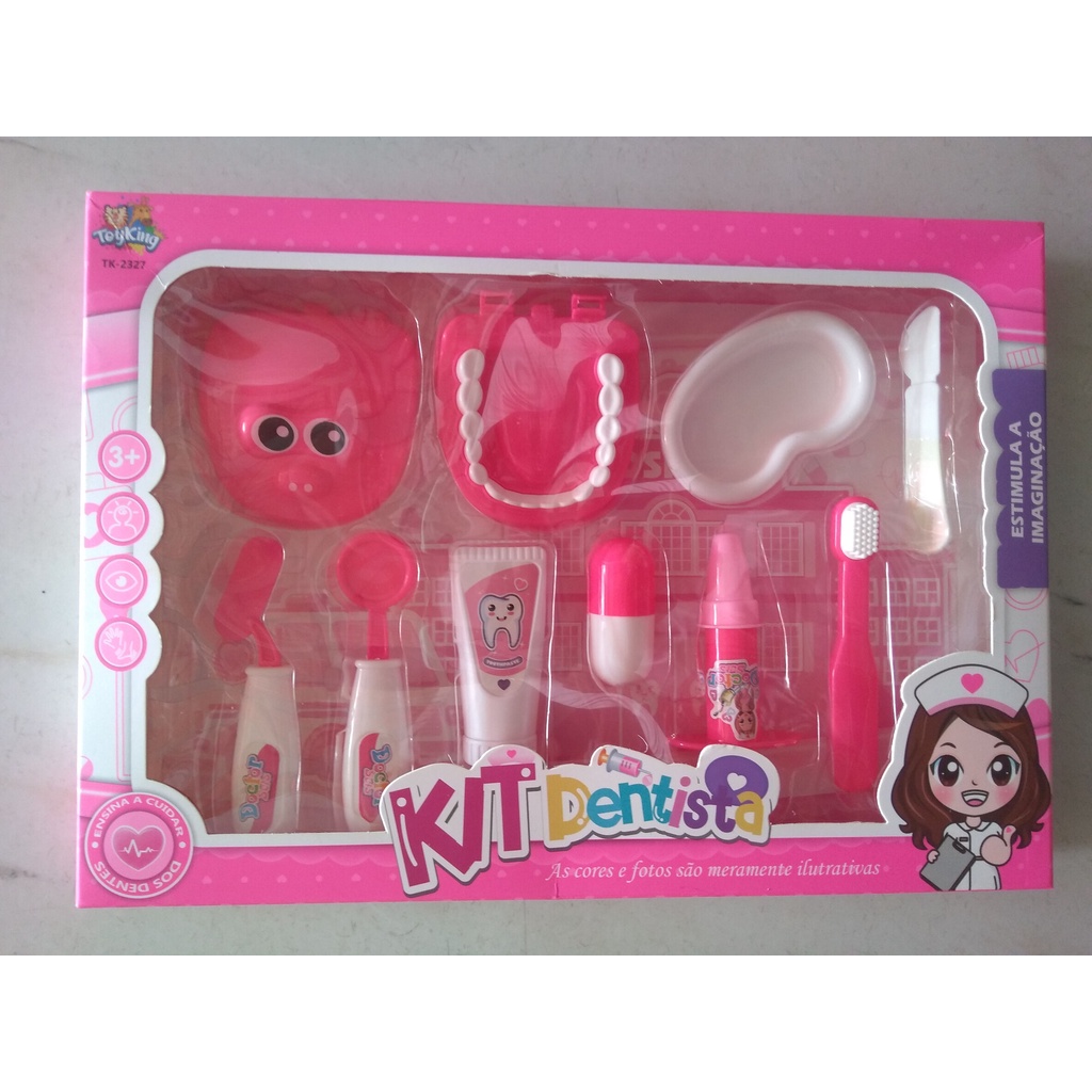 Brinquedo Kit Dentista Doutor Dentista Shopee Brasil