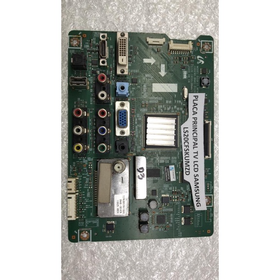 Placa Principal Tv Lcd Samsung Ls Cfskumzd Shopee Brasil