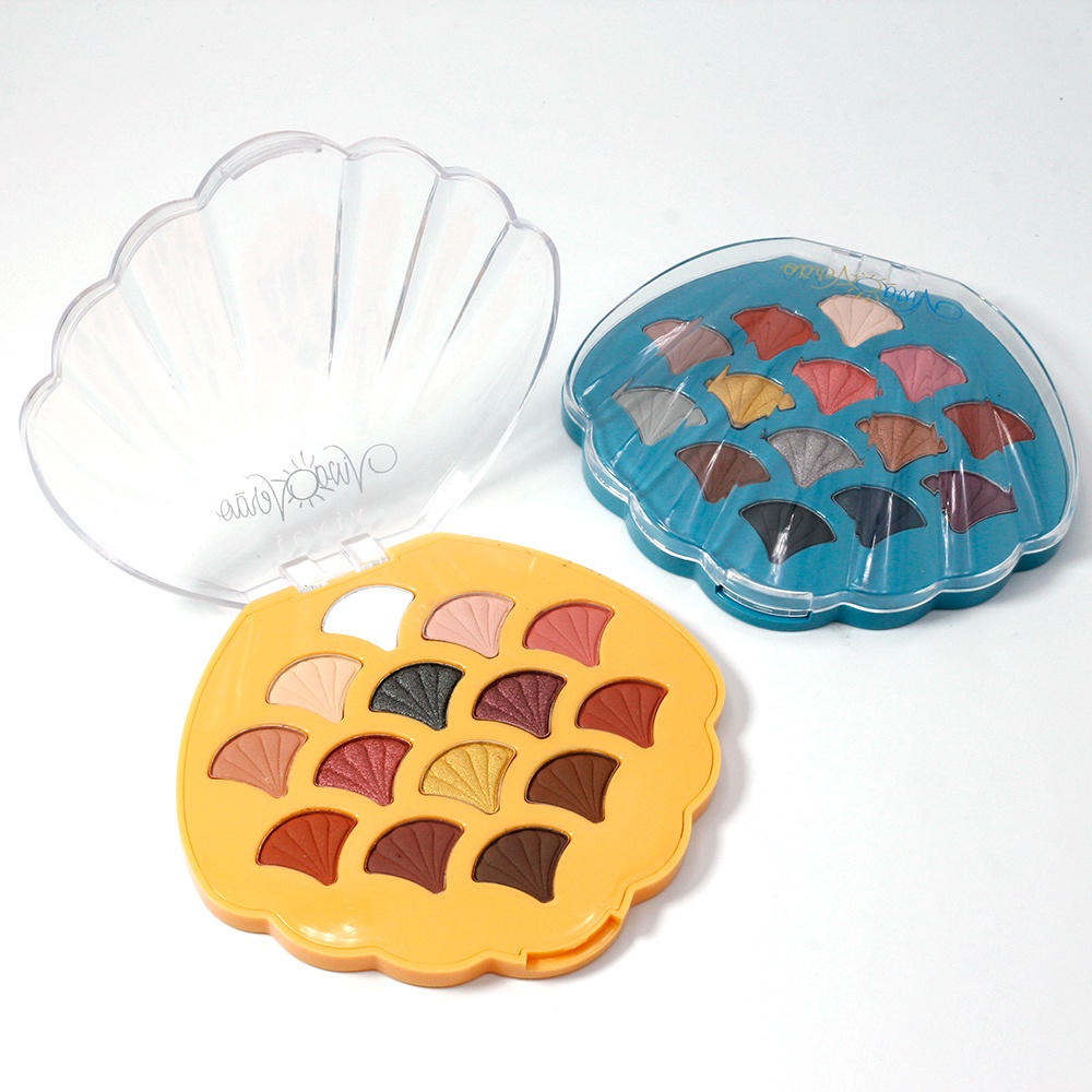 Paleta De Sombras Viva Ver O Sombras Mattes E Met Licas Concha Vivai