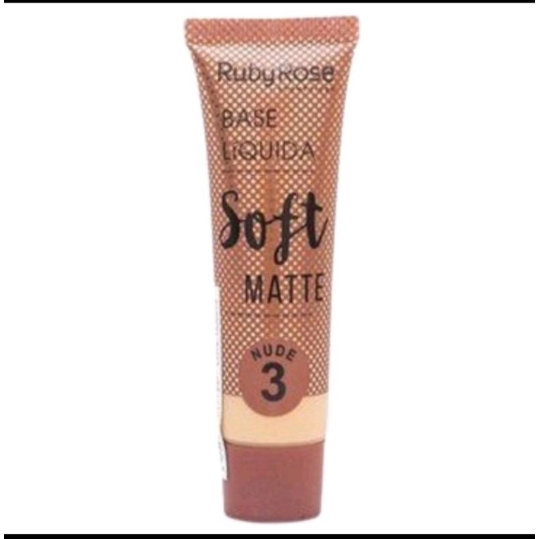 Base Ruby Rose Soft Matte Bege Matte 3 Shopee Brasil