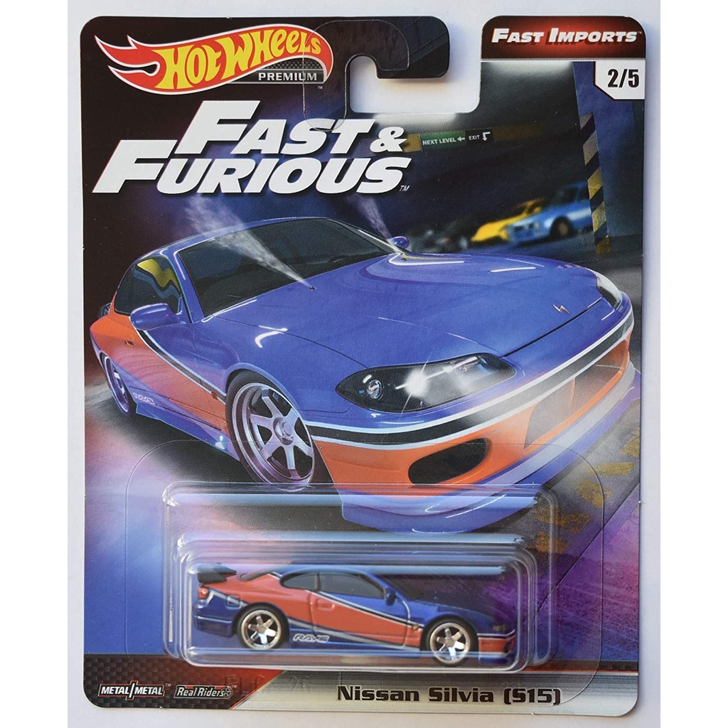 Hot Wheels Rodas Quentes Premium Importações Rápidas E Furiosas Nissan