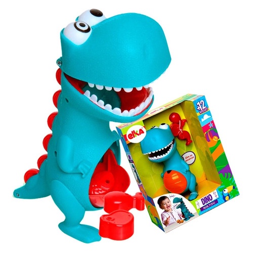 Brinquedo Dino Papa Tudo Elka Shopee Brasil