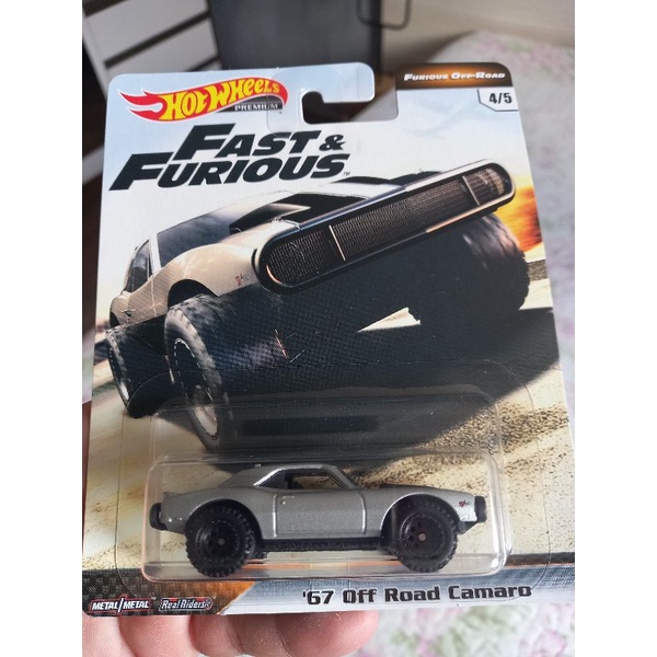 Hot Wheels Premium Velozes E Furiosos Camaro Off Road Shopee Brasil