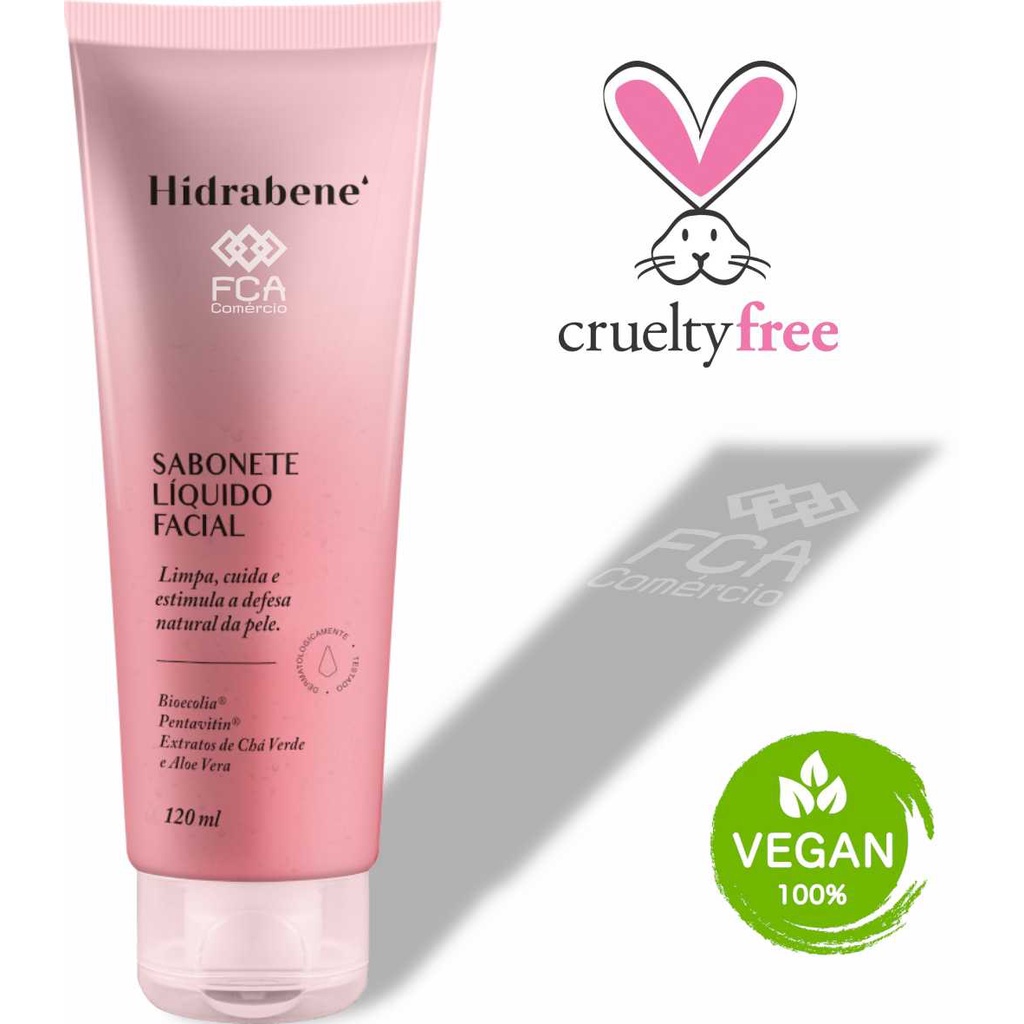 Hidrabene Sabonete L Quido Facial Vegano Ml Shopee Brasil