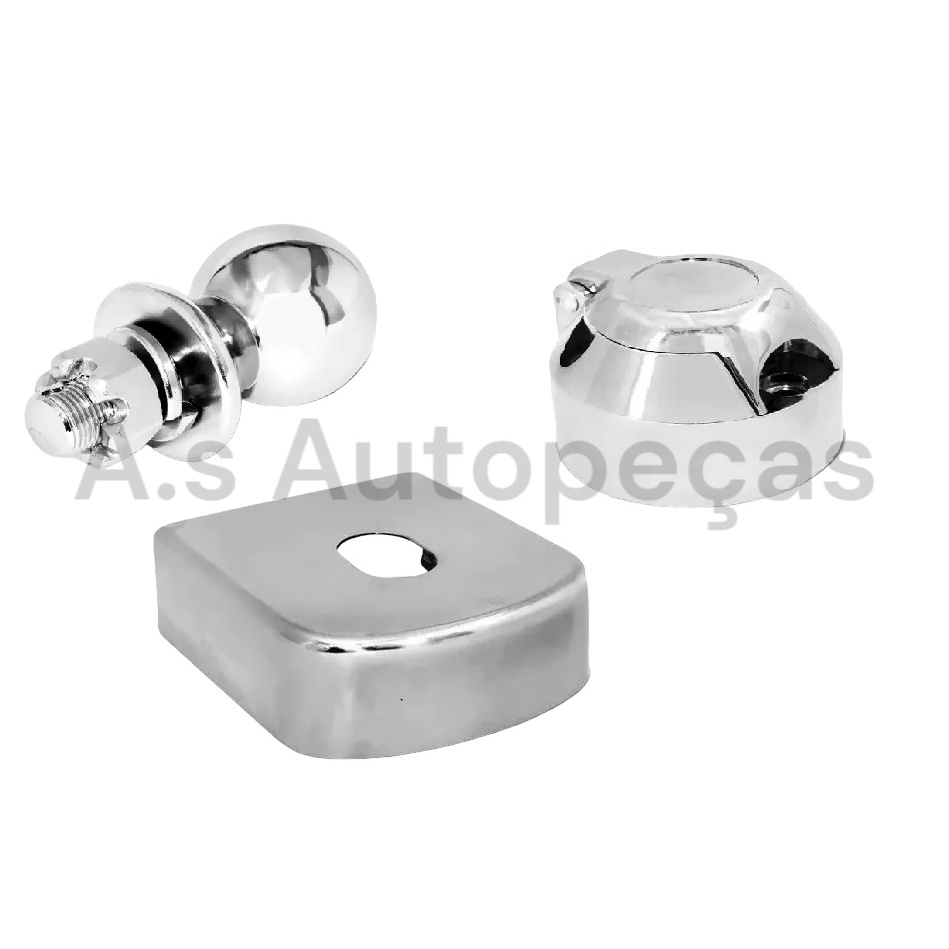 Kit Para Engate Reboque Tomada Esfera Capa 100mm 90mm Shopee Brasil