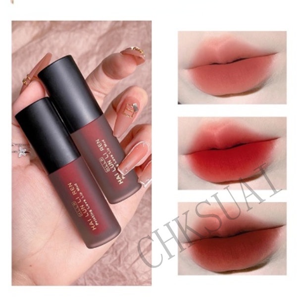 Veludo Matte Lip Tint Batom À Prova D água De Longa Duração Vermelho