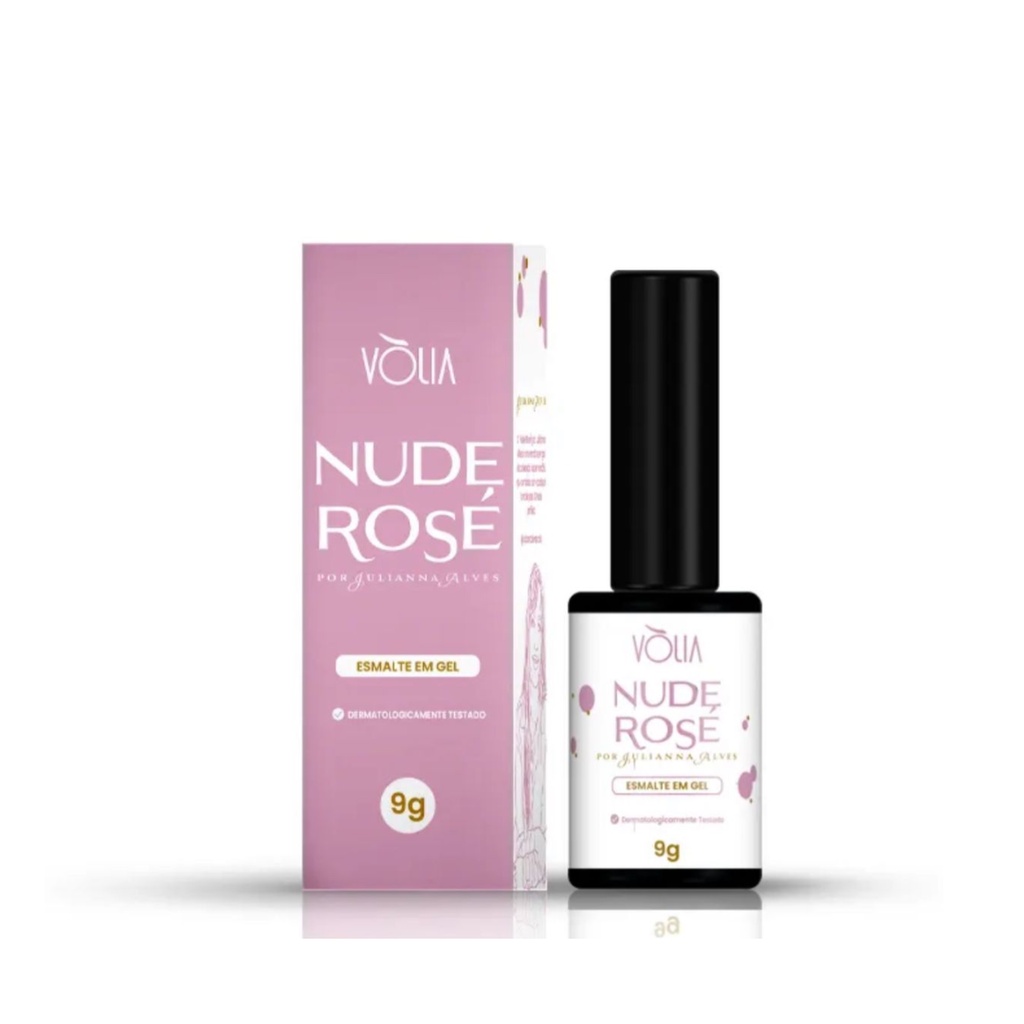 ESMALTE GEL VOLIA NUDE ROSÊ 9G Shopee Brasil