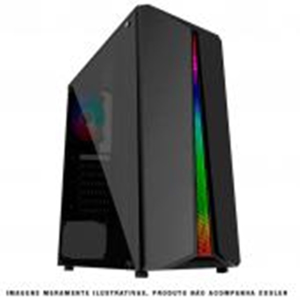 Gabinete Gamer Pixxo Gf Rgb Atx Shopee Brasil