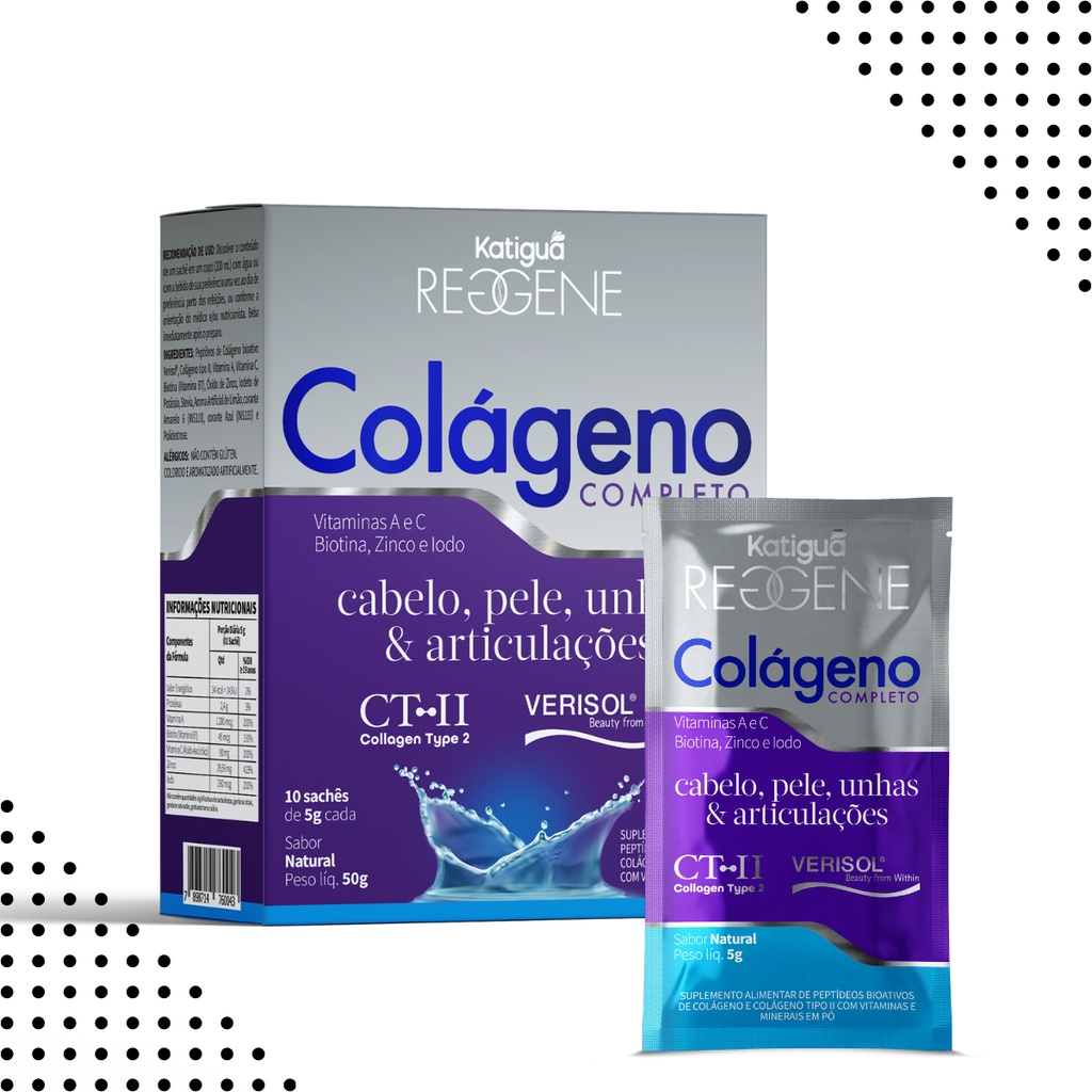 Colageno Tipo II Verisol Completo 10 Sache Natural Shopee Brasil