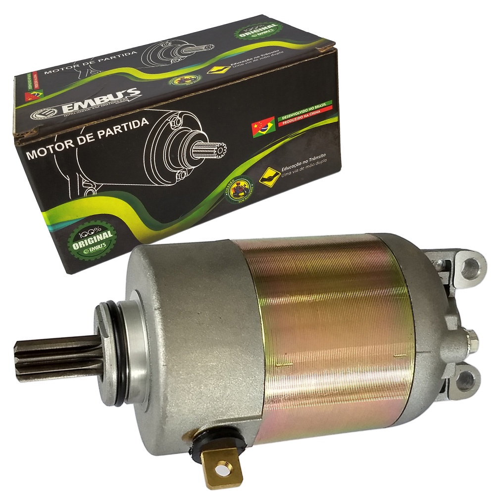 Motor De Partida Yamaha Neo 115 Embus Shopee Brasil