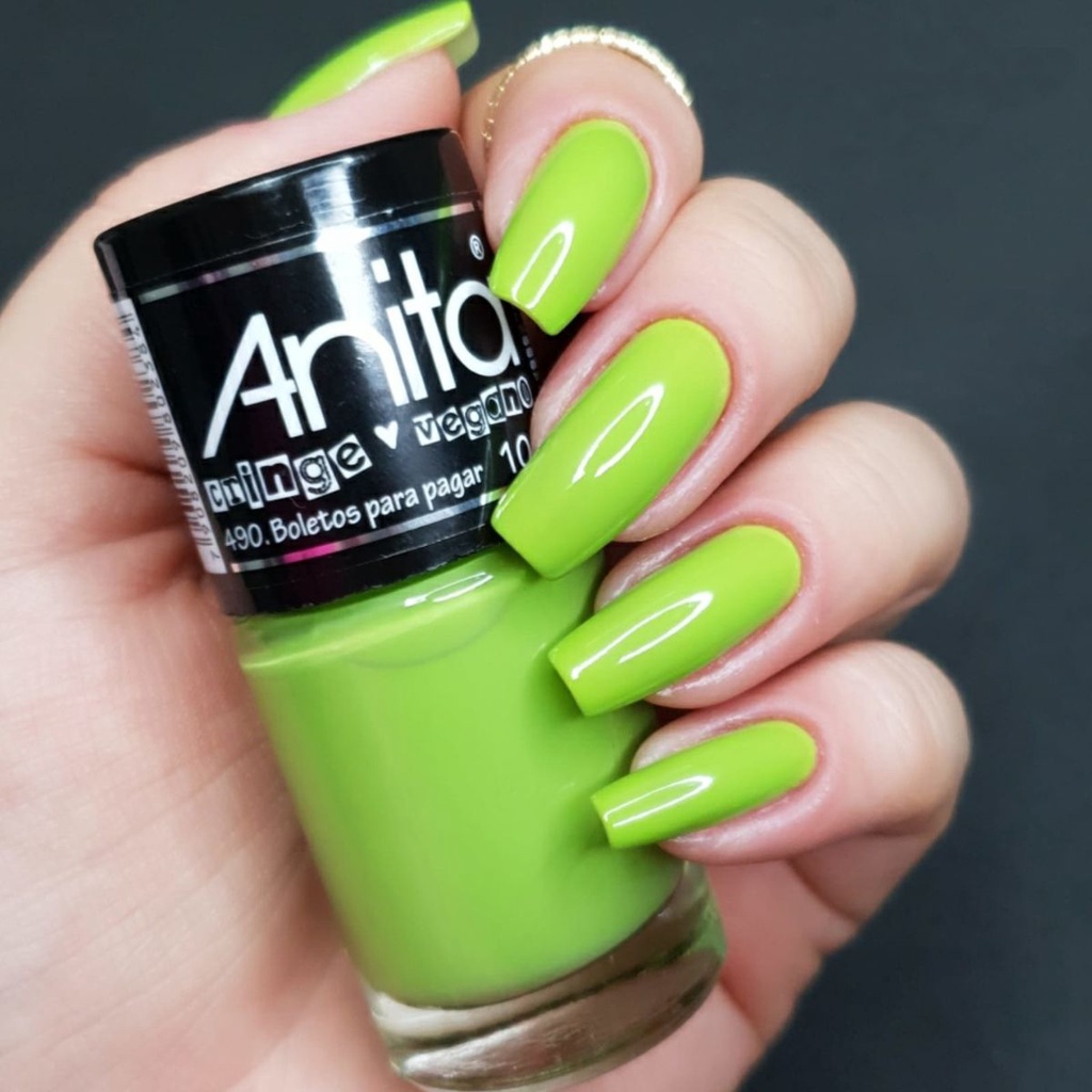 Esmalte Anita Boletos Para Pagar 10ml Cringe Shopee Brasil