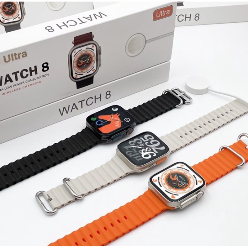 Smartwatch 8 Ultra Smart Watch Series NFC Calculadora Cardíaca