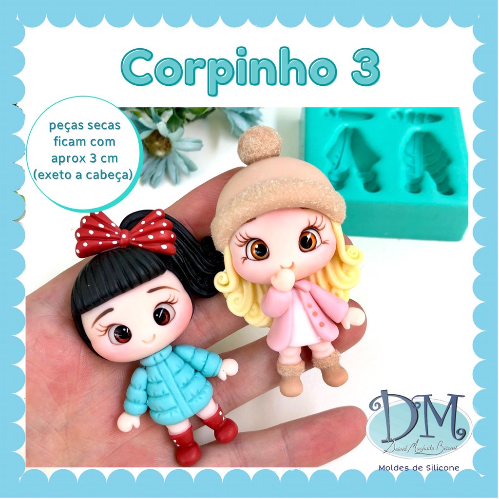 Molde Corpinho 3 Deivid Machado Shopee Brasil