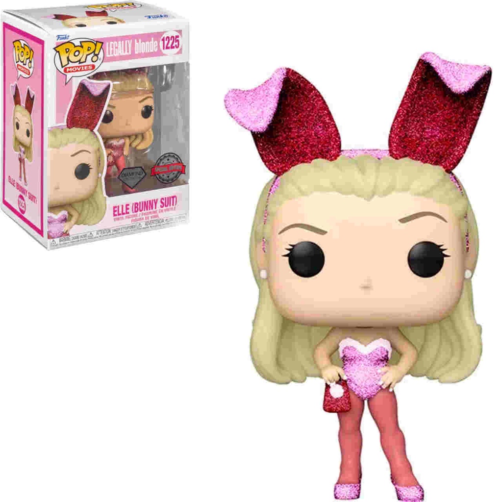 Funko Pop Movie Legally Blonde Elle Bunny Suit Diamond Shopee