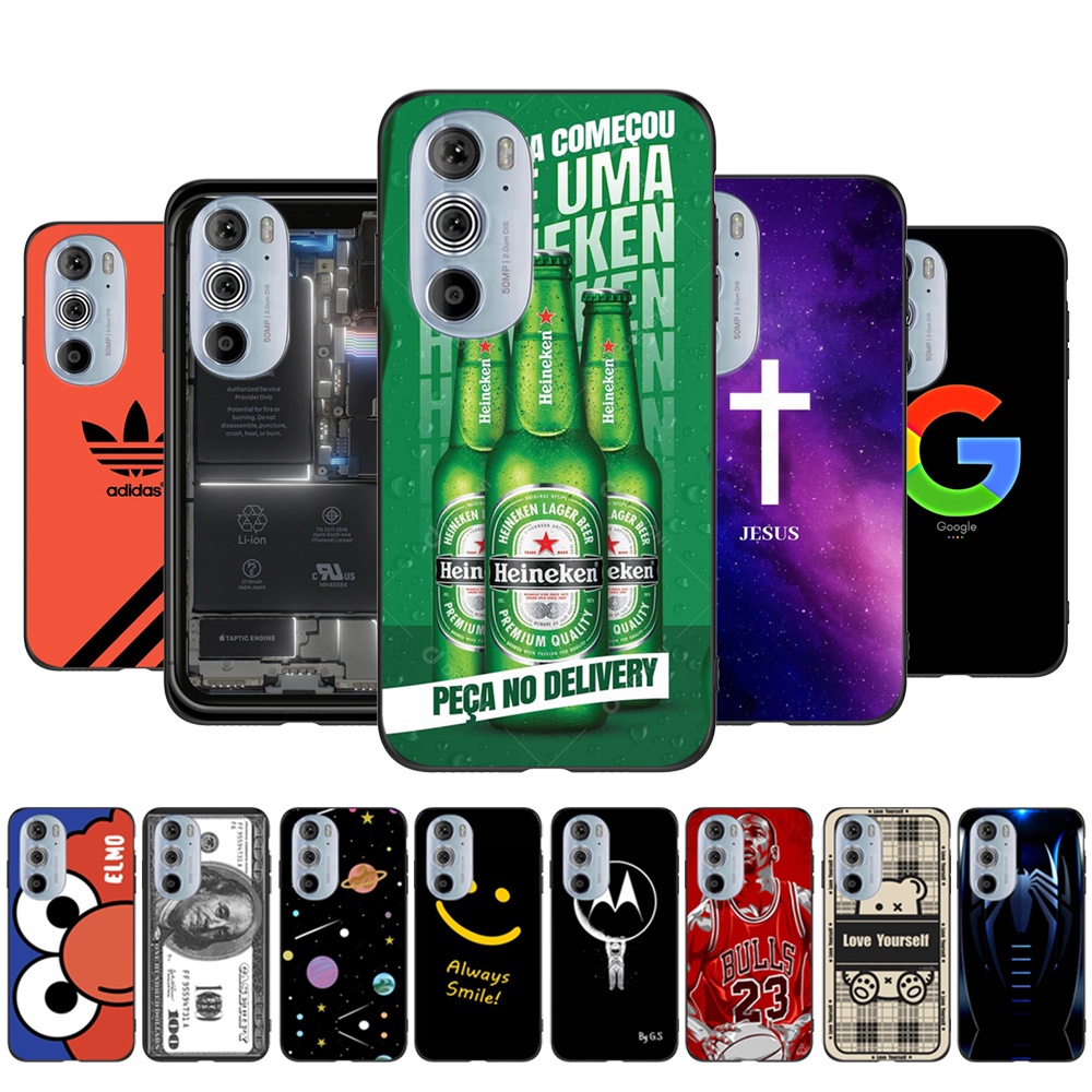 Capa Para Motorola Edge 30 Pro 5G Traseira De Silicone Macio Moto