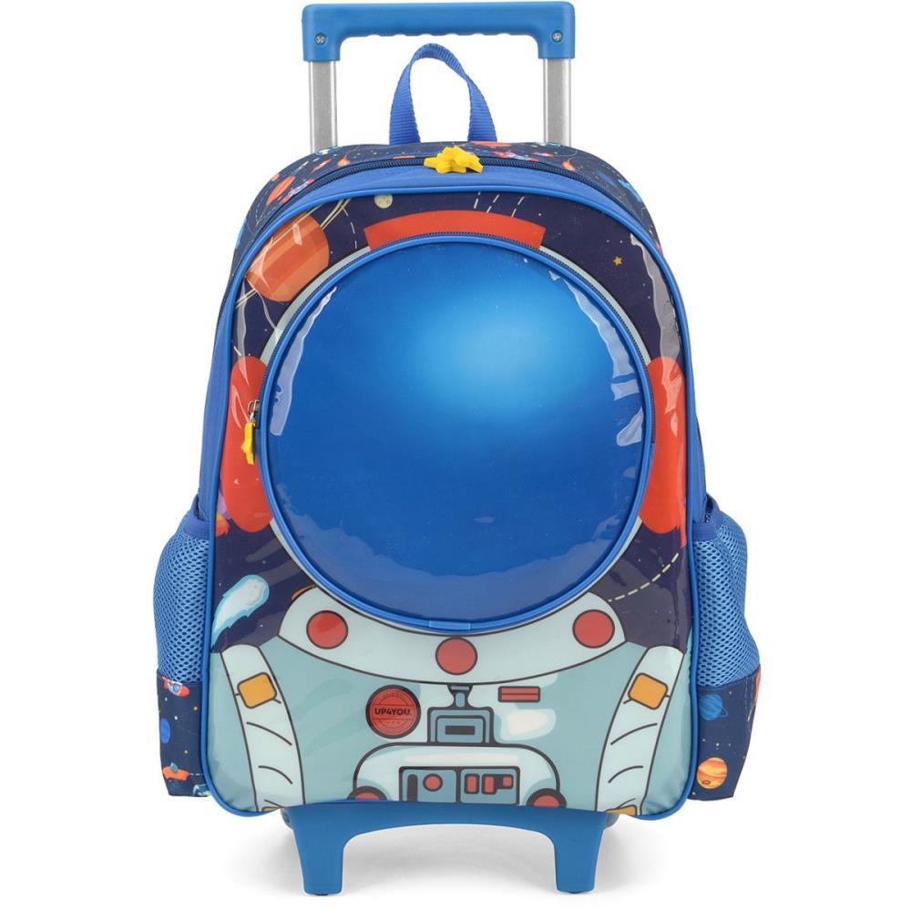 Mochila Infantil Rodinha Up You Astronauta Gd Az Shopee Brasil