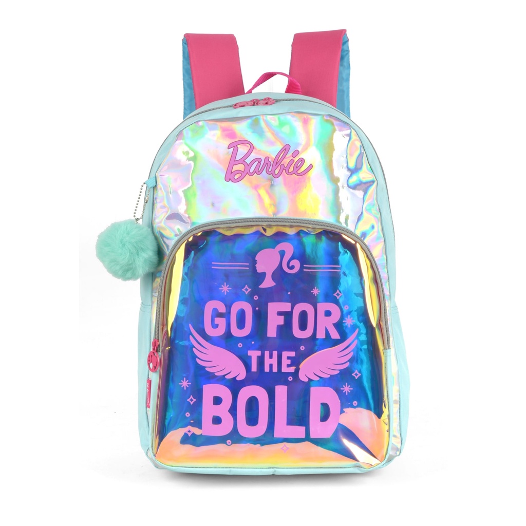 Mochila Costas Escolar Infantil Barbie Luxcel Ms Verde Shopee Brasil