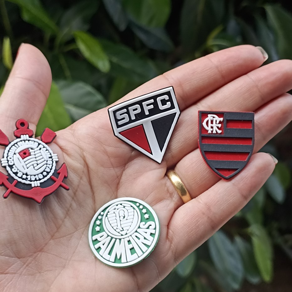 Aplique Emborrachado Times De Futebol Shopee Brasil