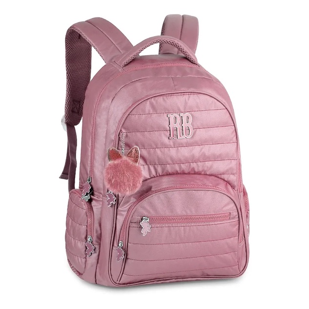 Mochila Juvenil Costas Rebecca Bonbon Crinkle Metalizado Shopee Brasil