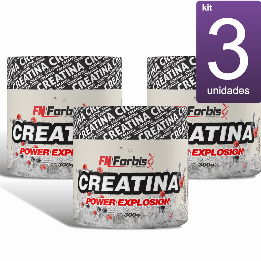 Kit Creatina Monohidratada Fn Forbis Power G Shopee Brasil