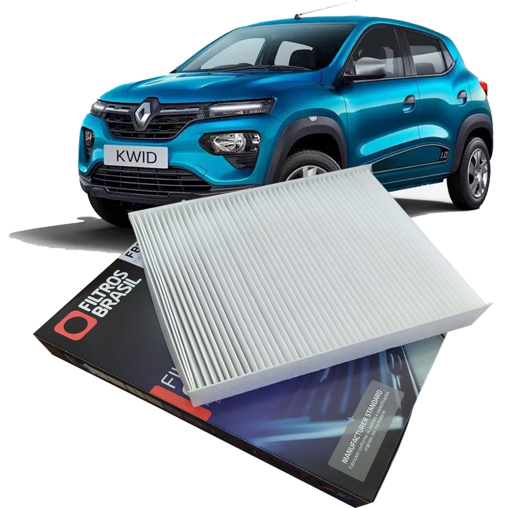 Filtro De Cabine Ar Condicionado Filtros Brasil Renault Kwid 2017 2018