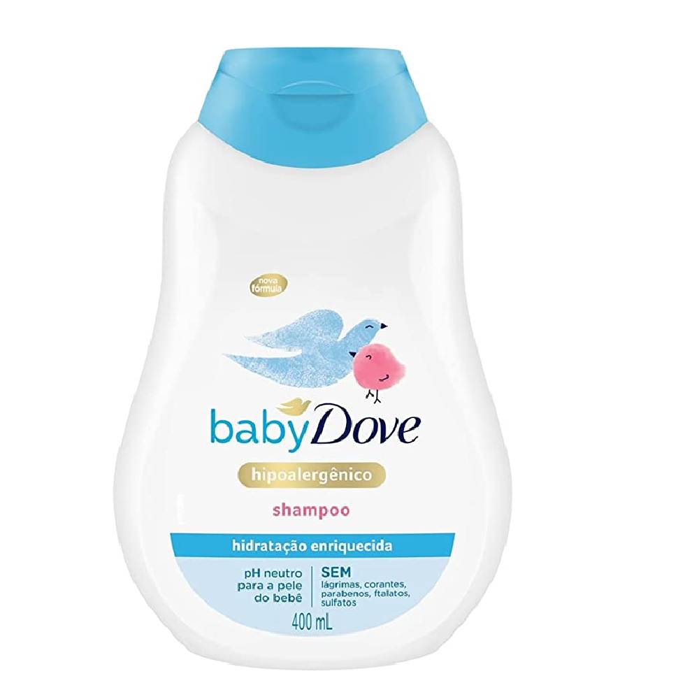 BABY DOVE SHAMPOO HIDRATAÇÃO ENRIQUECIDA 400ML Shopee Brasil