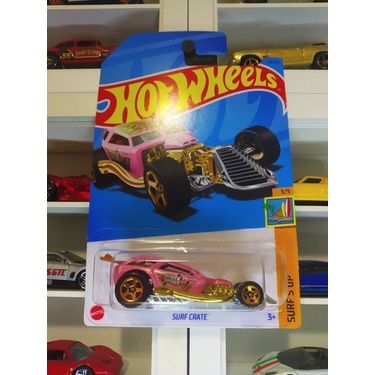 Surf Crate T Hunt Rosa Hot Wheels Shopee Brasil